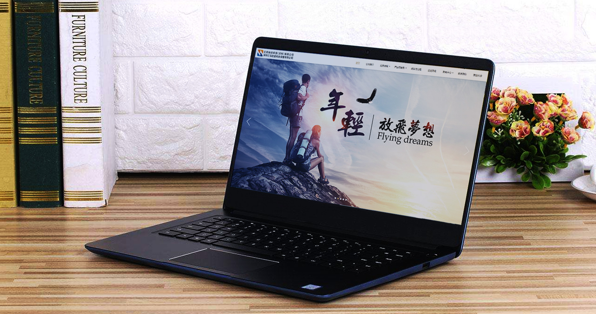 融資租賃企業(yè)寬屏網(wǎng)站設(shè)計(jì)效果圖