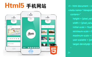 HTML5手機(jī)網(wǎng)站開(kāi)發(fā)頁(yè)面寬度解決方案