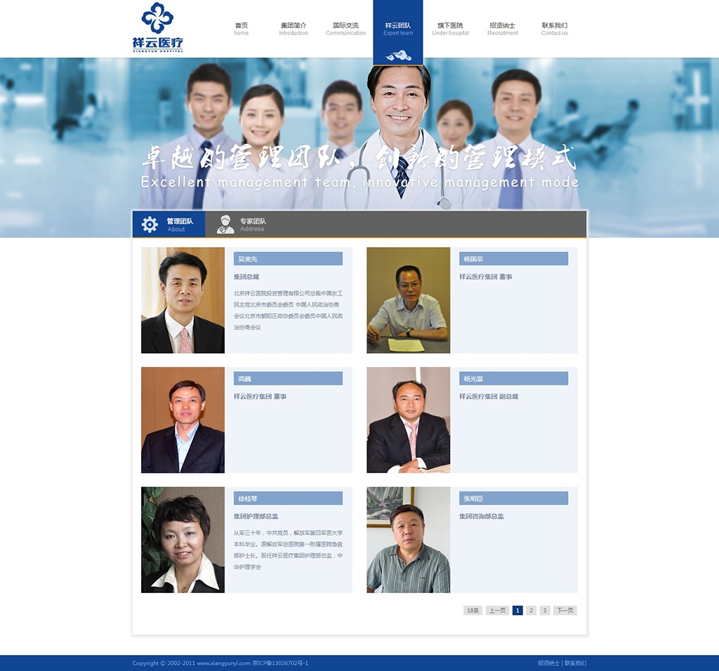 管理團隊板式設計