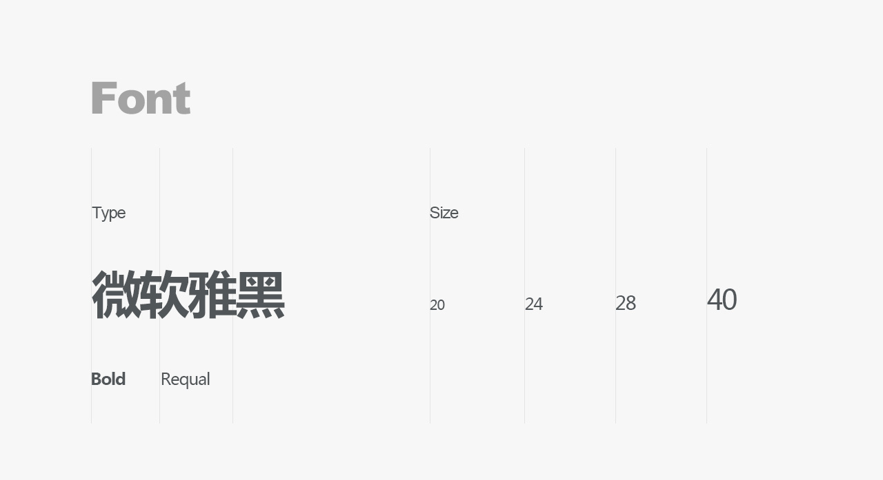 小程序字體應(yīng)用規(guī)范